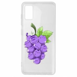 Чехол для Samsung A41 Кот-виноград - PrintSalon