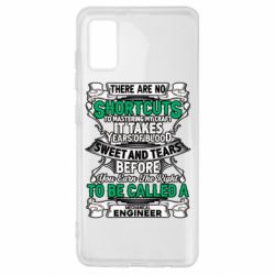 Чехол для Samsung A41 Mechanical Engineer - PrintSalon