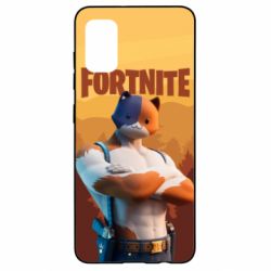 Чехол для Samsung A41 Meowscles and logo - PrintSalon