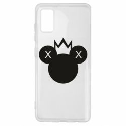 Чехол для Samsung A41 Mickey with a crown