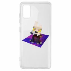 Чехол для Samsung A41 Minecraft King - PrintSalon
