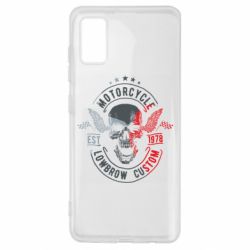 Чехол для Samsung A41 Moto skull - PrintSalon