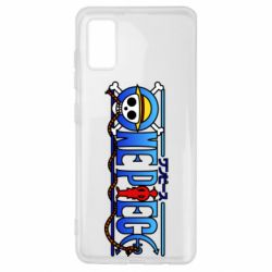 Чехол для Samsung A41 One Piece Logo Skull - PrintSalon