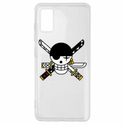 Чехол для Samsung A41 One Piece Zoro logo - PrintSalon