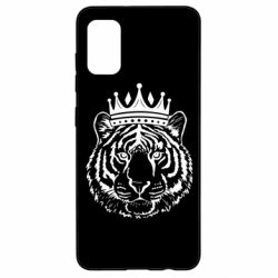 Чохол для Samsung A41 Папа-Тигр