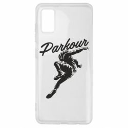 Чохол для Samsung A41 Parkour and jump - PrintSalon