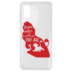 Чехол для Samsung A41 Remember who you are-PrintSalon Чехол для Samsung A41 Remember who you are