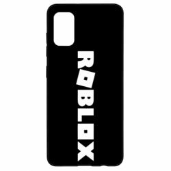 Чехол для Samsung A41 Roblox inscription - PrintSalon