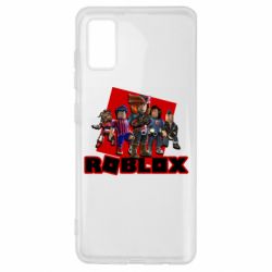 Чехол для Samsung A41 Roblox Team Of Heroes - PrintSalon