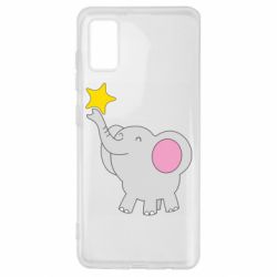 Чехол для Samsung A41 Слон со звездочкой - PrintSalon