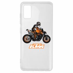 Чехол для Samsung A41 Sport Bike Art - PrintSalon