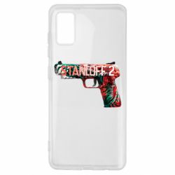 Чехол для Samsung A41 Standoff pistol