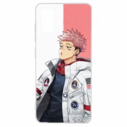 Чехол для Samsung A41 Street style Yuji Itadori-PrintSalon Чехол для Samsung A41 Street style Yuji Itadori