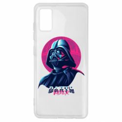 Чехол для Samsung A41 Synthwave Darth Vader - PrintSalon