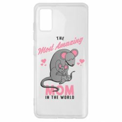 Чехол для Samsung A41 The Most amazing mom in the world - PrintSalon