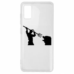 Чехол для Samsung A41 Тризубом по морде - PrintSalon