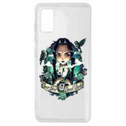 Чехол для Samsung A41 Уэнздей арт