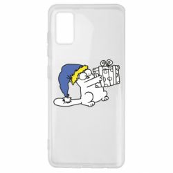 Чехол для Samsung A41 Украинский кот саймона с подарком - PrintSalon