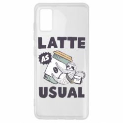 Чехол для Samsung A41 Usual milk