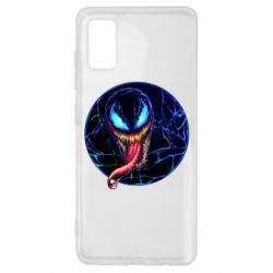 Чехол для Samsung A41 Venom black and blue style