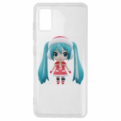 Чехол для Samsung A41 Winter Hatsune Miku - PrintSalon