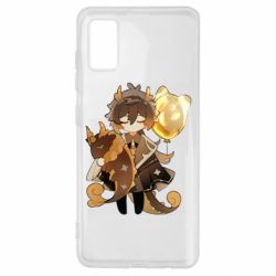 Чехол для Samsung A41 Zhongli with baloon - PrintSalon