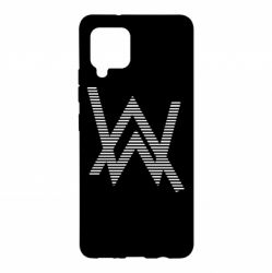 Чехол для Samsung A42 5G Alan Walker logo stripes - PrintSalon