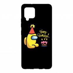 Чохол для Samsung A42 5G Among Us Happy Birthday - PrintSalon