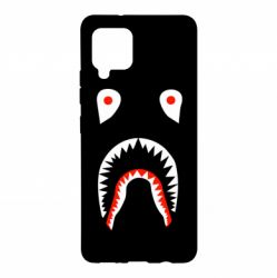 Чехол для Samsung A42 5G Bape shark logo - PrintSalon