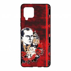 Чохол для Samsung A42 5G Батько наш Бандера Мяу! - PrintSalon