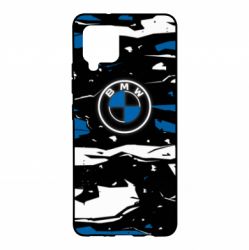 Чехол для Samsung A42 5G BMW logo and art background - PrintSalon