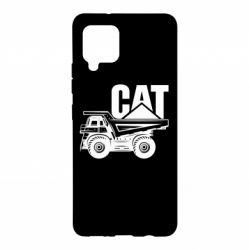 Чехол для Samsung A42 5G CAT logo and truck - PrintSalon
