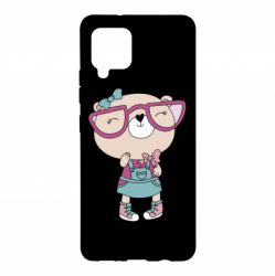 Чехол для Samsung A42 5G Cute bear - PrintSalon