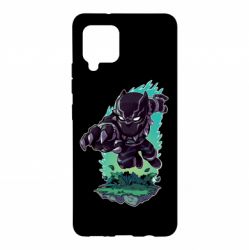 Чехол для Samsung A42 5G Cute Black panther - PrintSalon