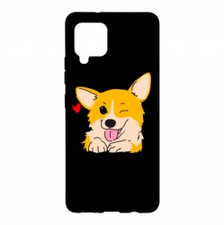 Чехол для Samsung A42 5G Cute Corgi Puppy - PrintSalon
