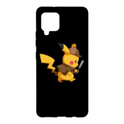Чехол для Samsung A42 5G Cute Detective Pikachu - PrintSalon