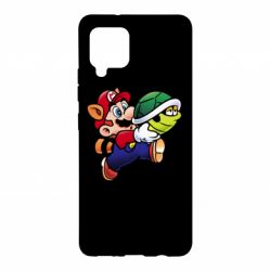 Чехол для Samsung A42 5G Cute Mario with turtle - PrintSalon