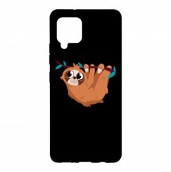 Чехол для Samsung A42 5G Cute sloth - PrintSalon