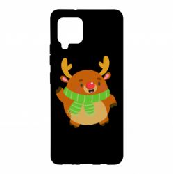 Чехол для Samsung A42 5G Deer in a scarf - PrintSalon