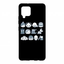 Чехол для Samsung A42 5G Doctor who icons - PrintSalon