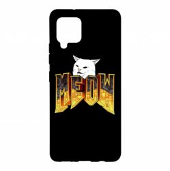 Чехол для Samsung A42 5G Doom меов cat