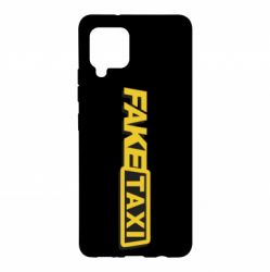 Чехол для Samsung A42 5G Fake taxi logo 2 - PrintSalon
