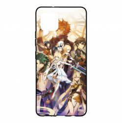 Чехол для Samsung A42 5G Genshin Impact Characters - PrintSalon