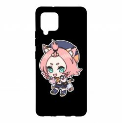 Чехол для Samsung A42 5G Genshin Impact chibi Diona - PrintSalon