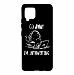 Чехол для Samsung A42 5G Go away i'm introverting - PrintSalon