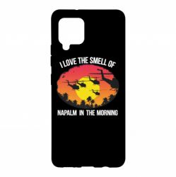 Чехол для Samsung A42 5G I love the smell napalm, in the morning - PrintSalon