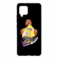 Чехол для Samsung A42 5G Kobe Bryant and sneakers - PrintSalon