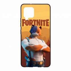 Чехол для Samsung A42 5G Meowscles and logo - PrintSalon