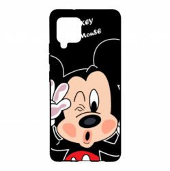 Чехол для Samsung A42 5G Mickey Kiss - PrintSalon