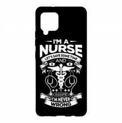 Чехол для Samsung A42 5G Nurse I'm Never Wrong - PrintSalon